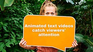 Animated Text Video, Video Text Animation, Text Animation, Eye-Catching, Catchy Text, Animated Text, Animations in Video, Text Editing, ProVideo